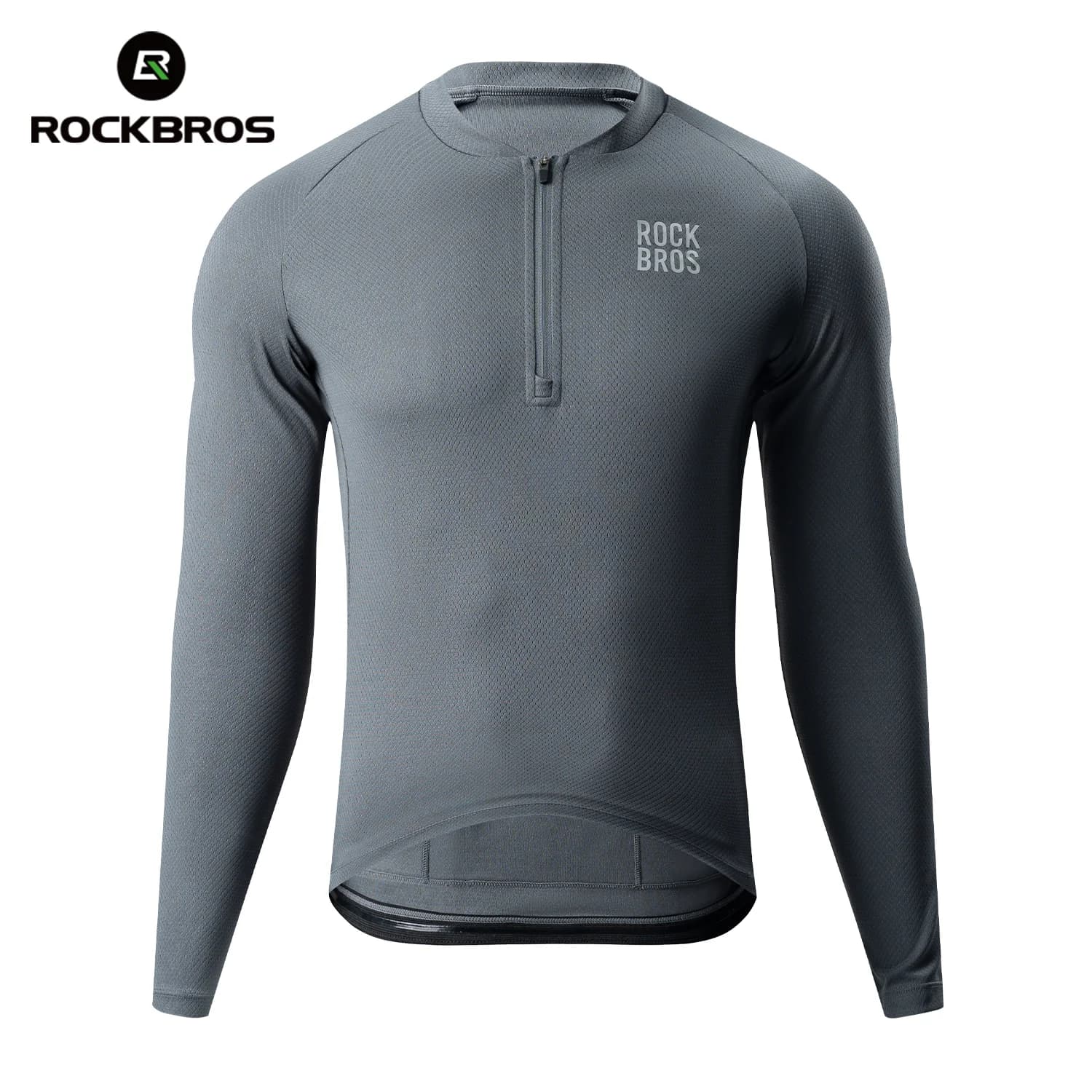 Ademend sneldrogend lange mouwen fietsshirt