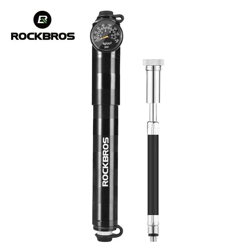 Draagbare aluminium handfietspomp 160psi