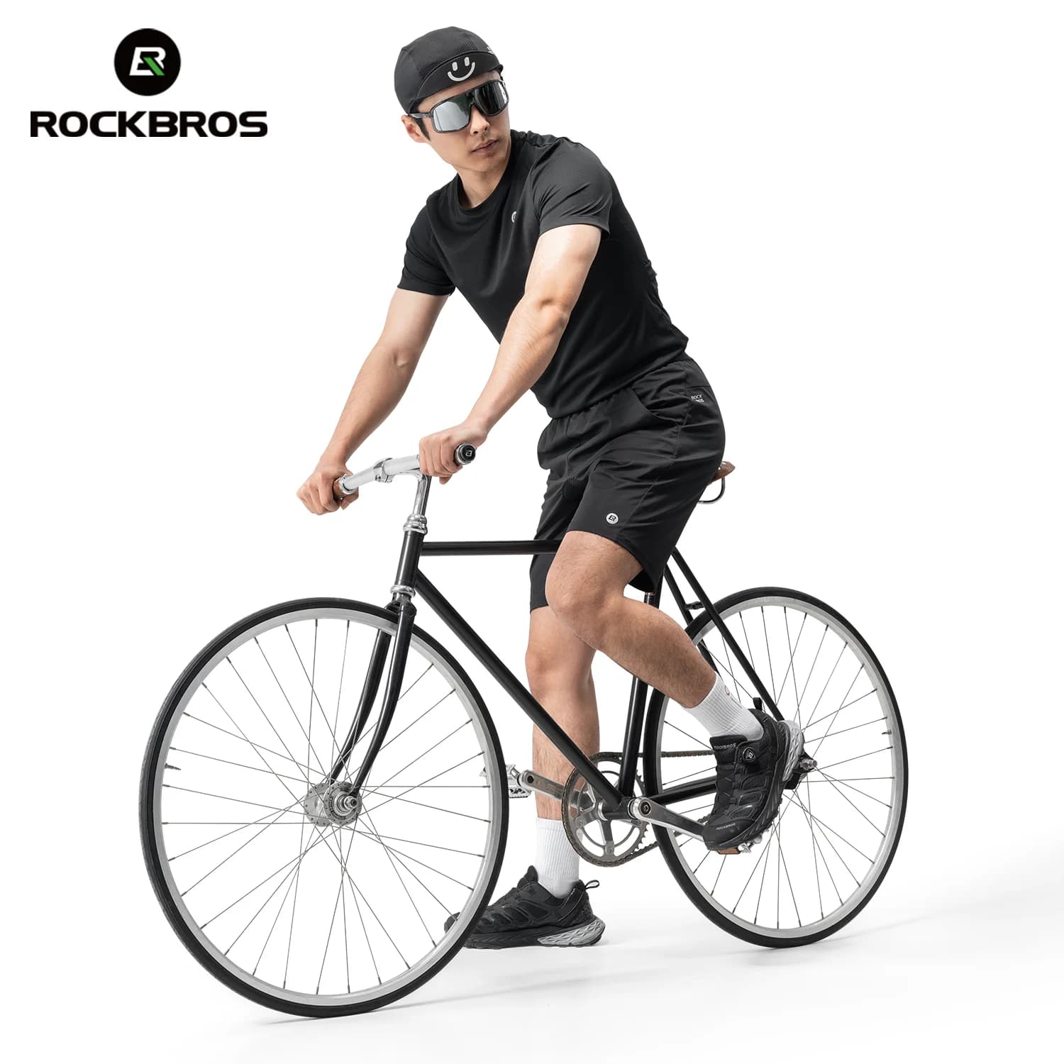 Heren zomer ademend sneldrogend fietsset