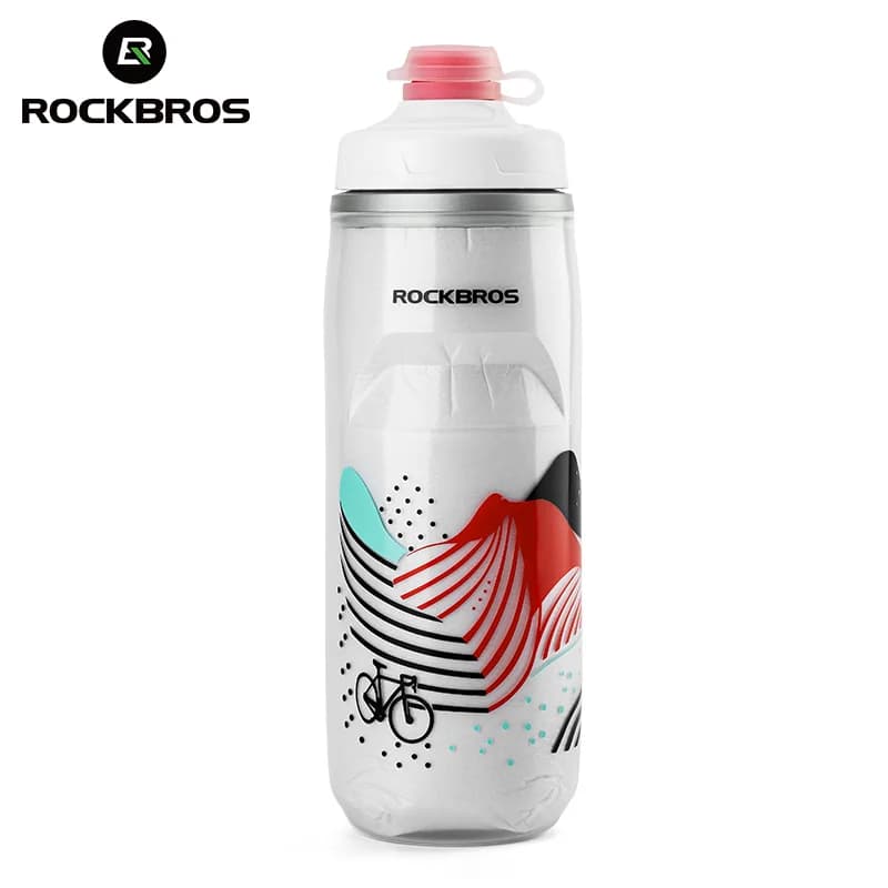 620ml Geïsoleerde thermische siliconen waterfles
