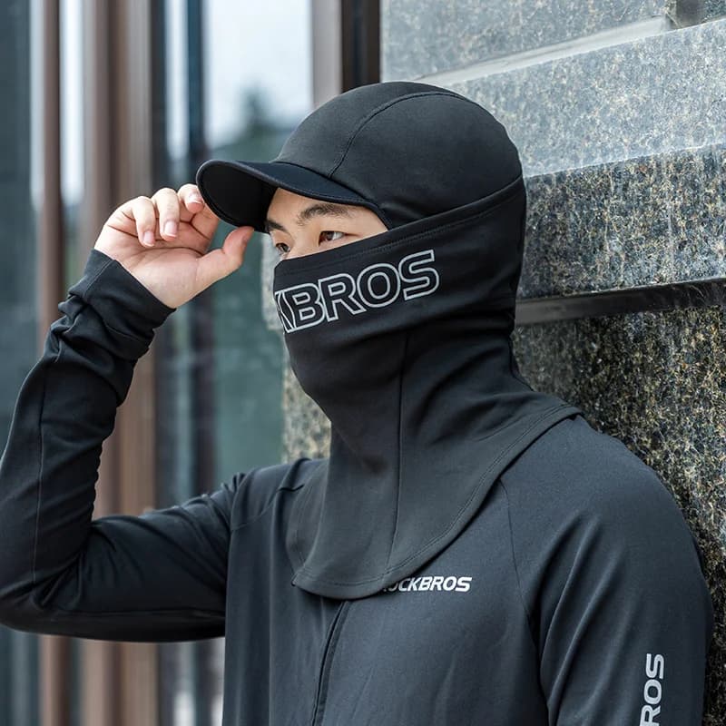 Winter winddicht volledig gezichtsmasker voor fietsen
