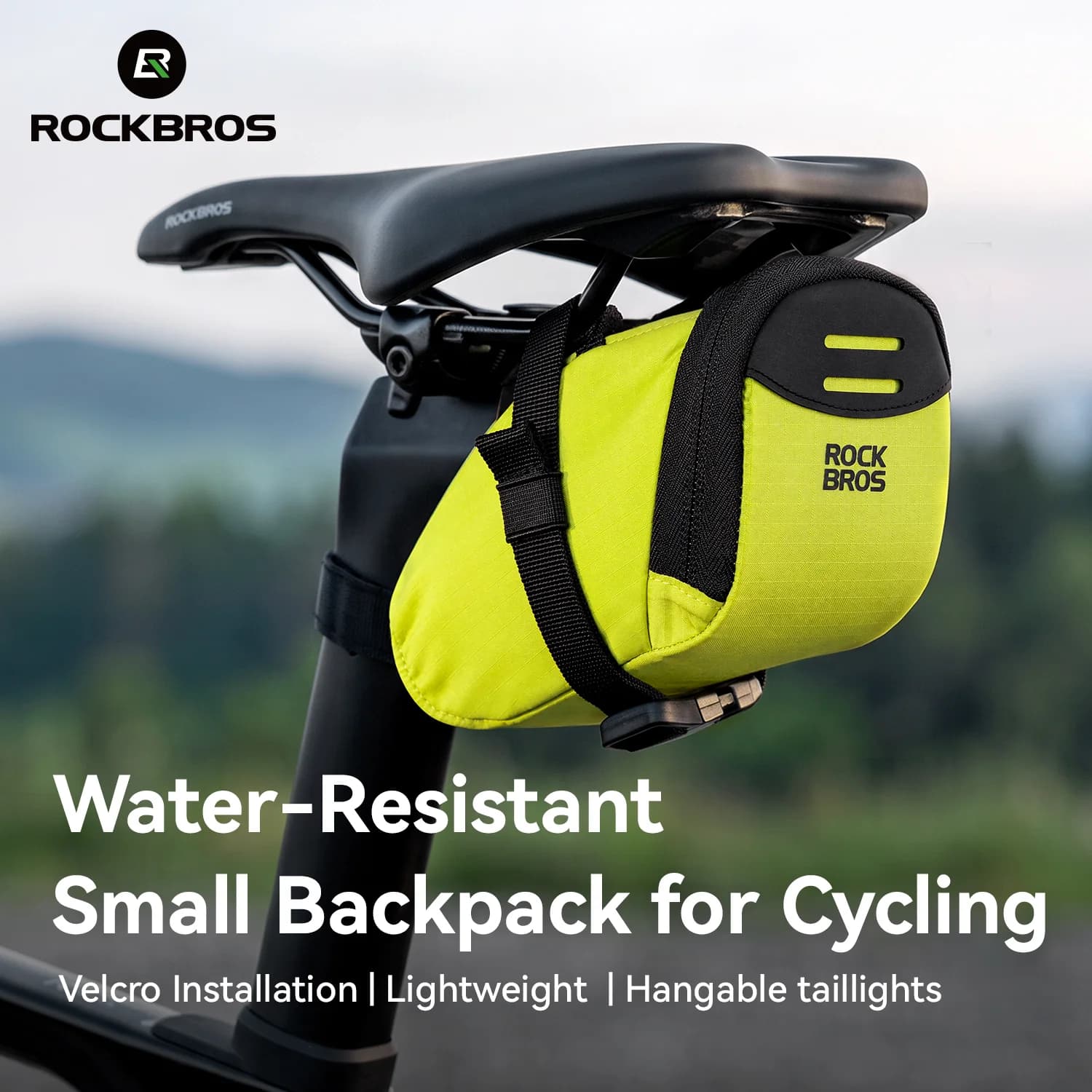 Mini draagbaar achtersakje voor fietszadel 0,4L
