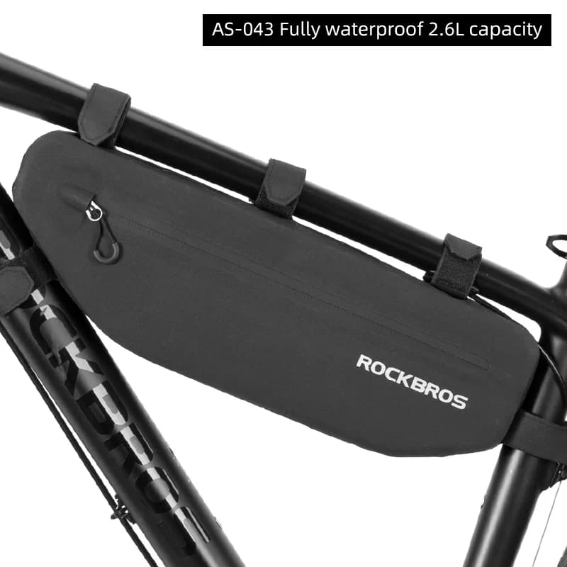 Waterdichte Grote Capaciteit Bovenbuis Tas voor Fiets