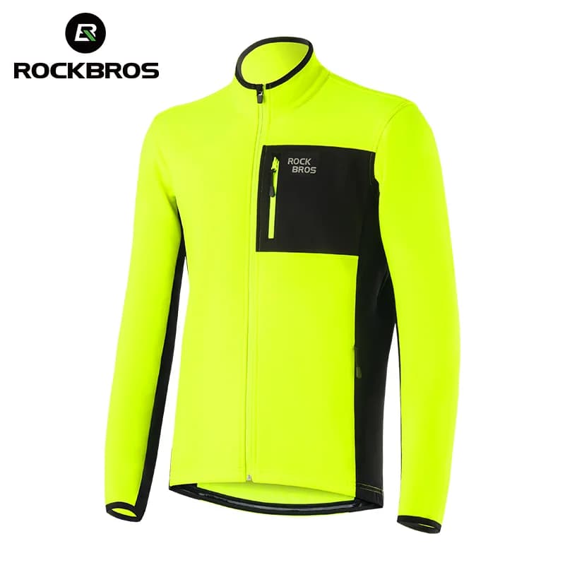Heren Winddichte Warme Fleece Winterfietsjas