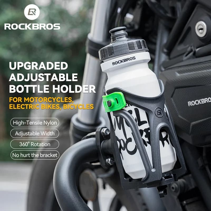 Verstelbare 360° Draaibare Motorfiets Flessenhouder