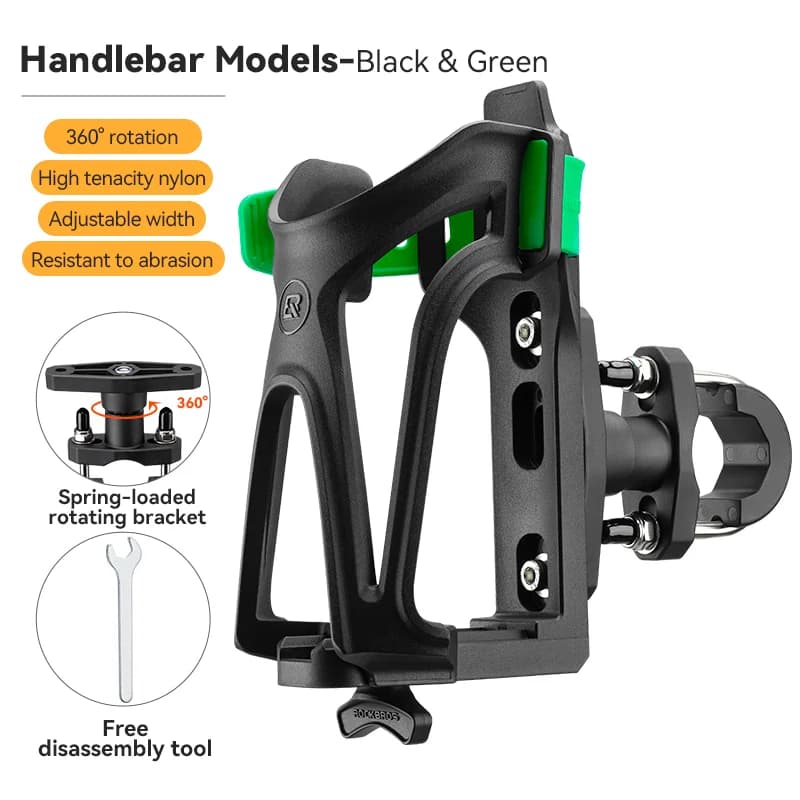 Verstelbare 360° Draaibare Motorfiets Flessenhouder