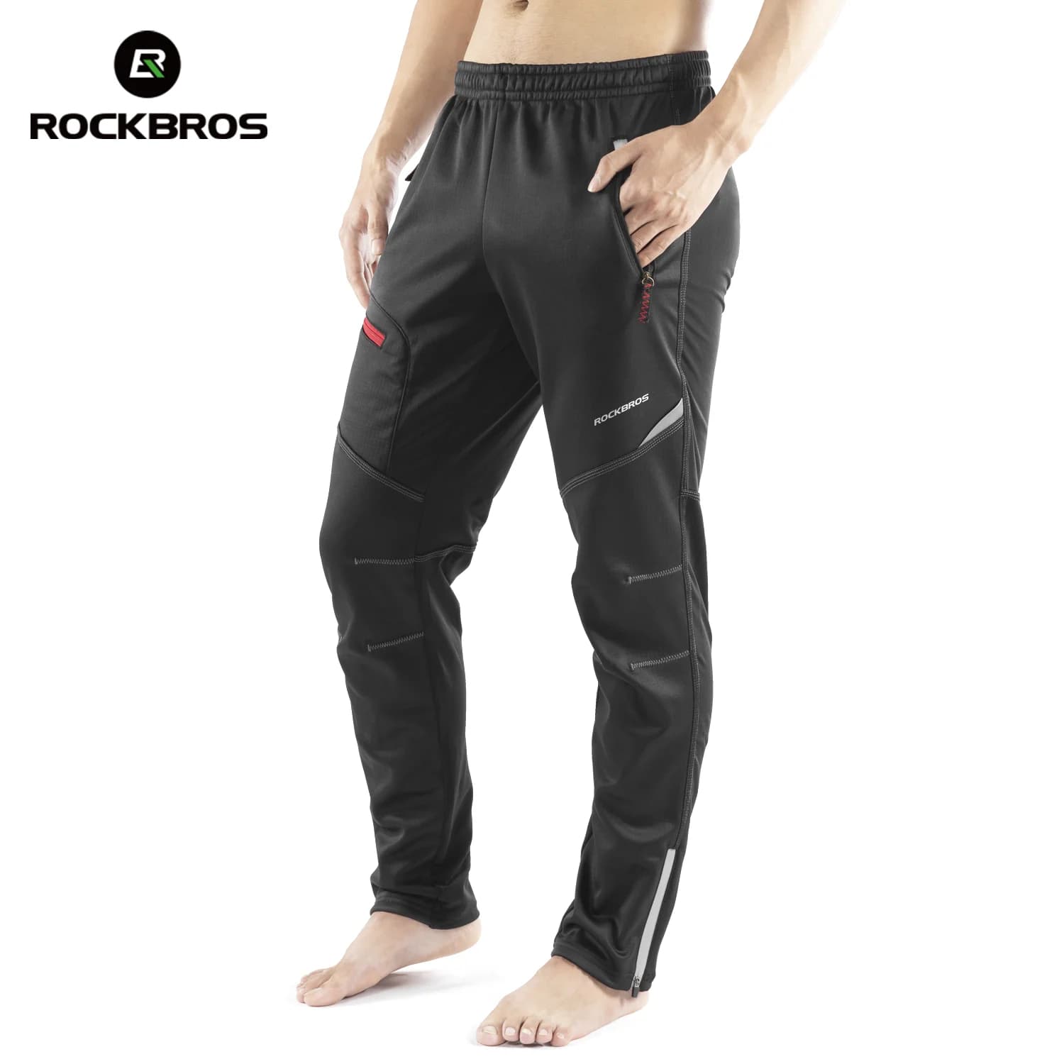 Winddichte waterdichte thermische fietsbroek
