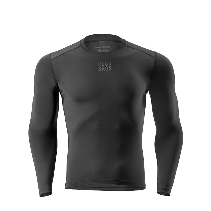 Thermische Fleece Basislaag met Lange Mouwen voor de Winter
