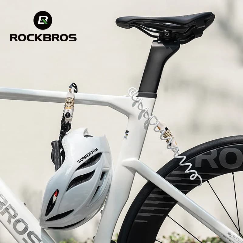 Ultra-Lichte Stalen Kabel Fiets Slot met Cijfercode