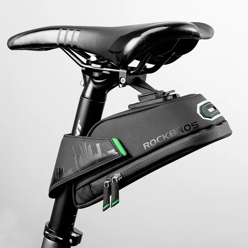 Grote capaciteit regendichte fiets zadeltas