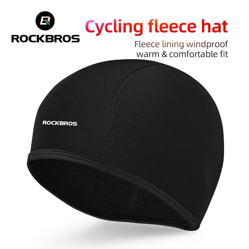 Winddichte Thermische Fleece Fietsmuts