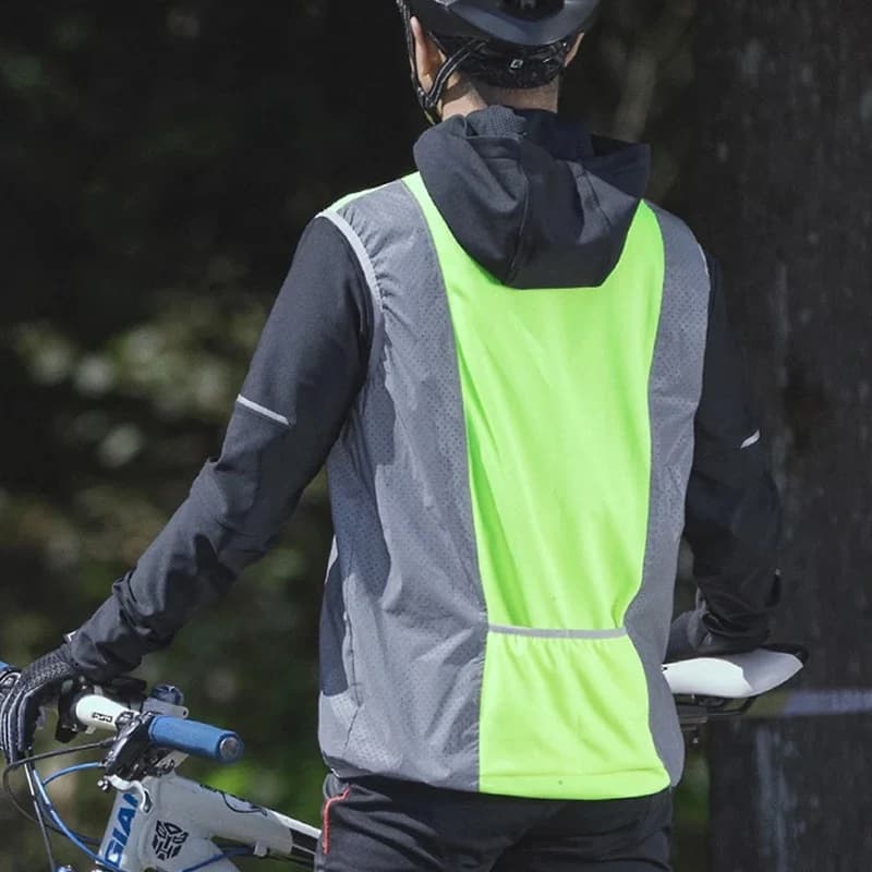 Ademend Winddicht Mouwloos Fietsvest